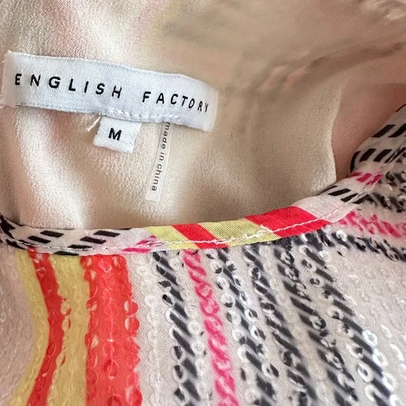 English Factory‎ Sequin Drop waist Dress - Picture 7 of 7